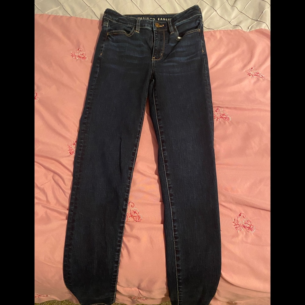 American eagle high waisted jeans